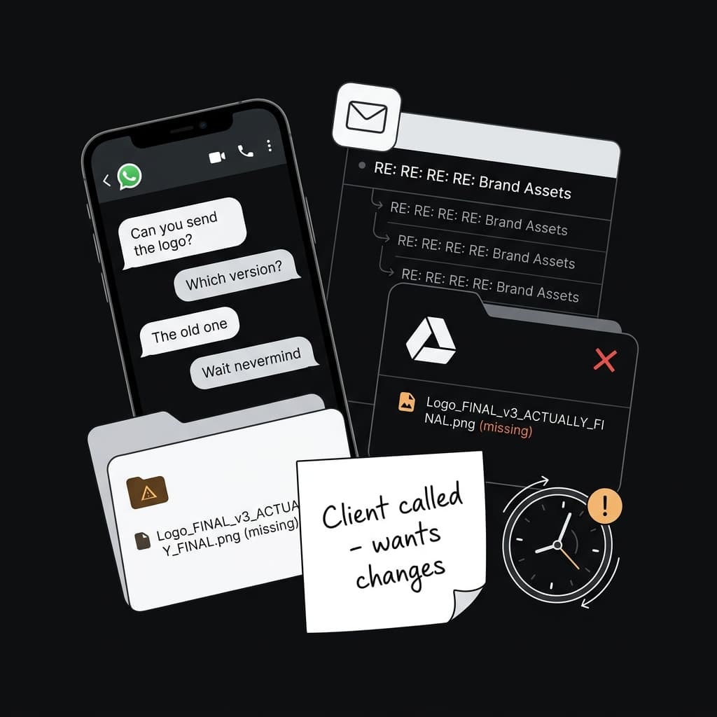 Scattered client messages and change requests